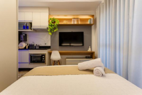Studio Encanto, Rooftop, Piscina, Sauna, Academia
